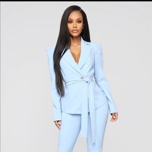 Two piece suit
